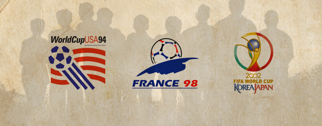 coupe du monde 94, 98 et 2002